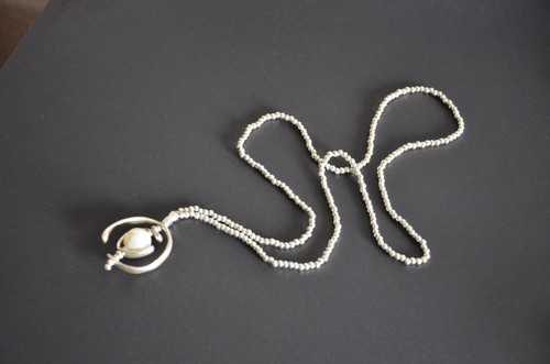 Collar de perla-collar laogo-collar uno de 50 favoritos-hecha a mano