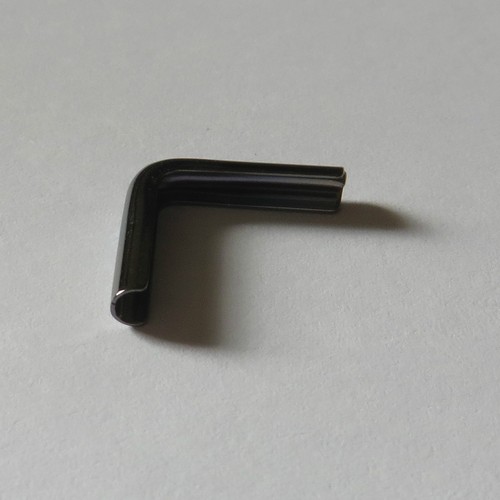 100 pistola in metallo finitura in pelle ALBUM cartelle angolo Protettori 10mm x 10mm