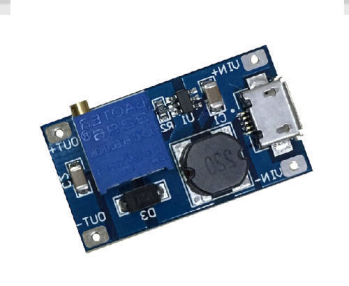DC-DC Boost Step up Conversion Module MicroUSB 2V-24V to 5V-28V 9V 12V 24VFBDC