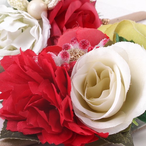 Wedding Baby Flower Headband Elastic Hair Band Princess Wreath Girls Garland