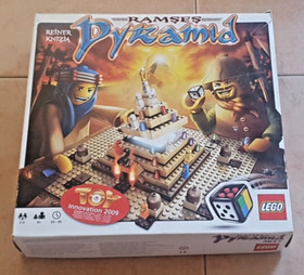 LEGO 3843 Ramses Pyramid with Box And Instructions Incomplete