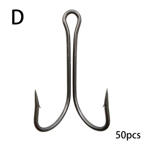 50x Baitholder Angelhaken Jig Big Kohlenstoffstahl Neu 5 Sale Angelhaken R1S0