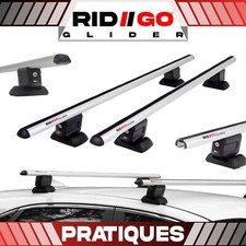 Alu Barres de toit pour RENAULT Kangoo 2 II W 5-P 08-19 Points de fixation F8