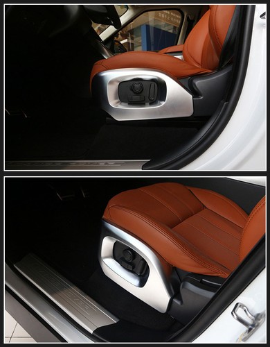 Pair Chorme Seat Side Frame Cover Trim For Land Range Rover Sport Vogue 2014-17