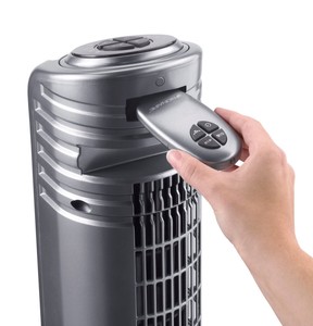 Gris 74 cm//40 W BT19-I Ventilateur Colonne Programmable Bionaire