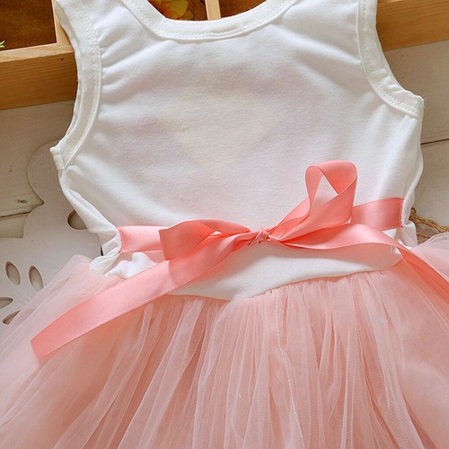 Toddler Kid Baby Girl Princess Flower Lace Tulle Tutu Party Skater Dress Reliabl