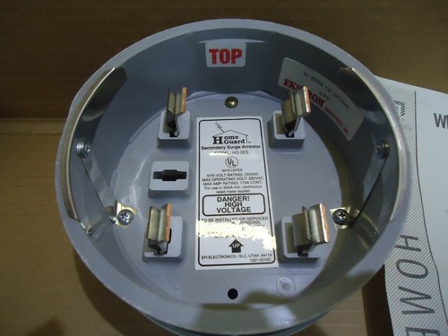 Home Guard Whole House Surge Suppressor Meter Mounted Utility 200 A