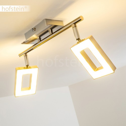 Deckenleuchte Design LED Wohn Schlaf Zimmer Leuchten Flur Küchen Lampen 2er Spot