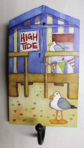 Wall Hook Hanger Coat Bag Kitchen Towel Home Hall Wooden Bird Animal Padblocks