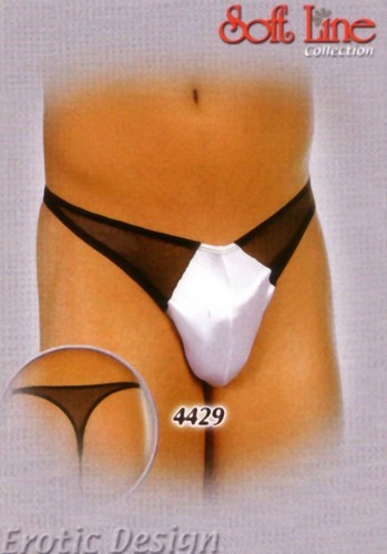 Softline Uomo RIO Slip Tony colore bianco lucido nuovo in XL