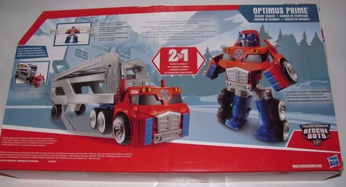 Playskool Heroes Optimus Prime 17/" Rescue Bots Trailer Kohl/'s Exclusive New