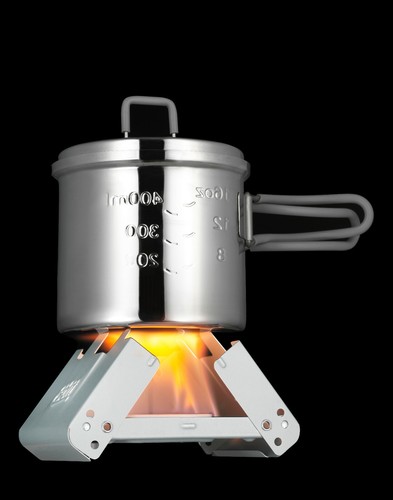 mit Windschutz 2 x 27 g Esbit Taschenkocher