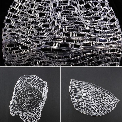 Fly Fishing Landing Net Tackle Trout Catch Release Clear Rubber Mesh Replacement