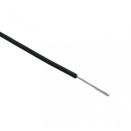 PIOMBO IN SILICONE NERO Filo Cavo 30AWG 11//0.08mm 10m di lunghezza
