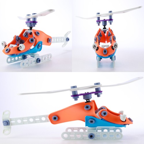 STEM Toys Kit Educational Construction Engineering Building Blocks Learning Set
