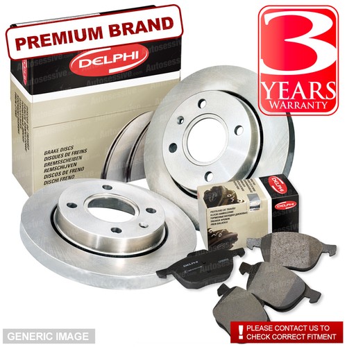 PASTIGLIE freno posteriore DELPHI DISCHI FRENO 291mm Ventilato RENAULT KOLEOS 2.0 DCI 4x4 2.5