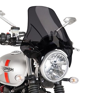 PUIG 6437F Naked Bike Windscreens Dark Smoke Sport