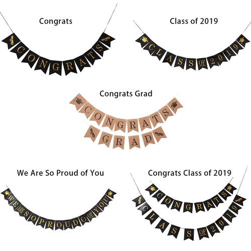 Graduation Party Banner Hanging Pendant Class Of 2019 Classmates Venue Layout