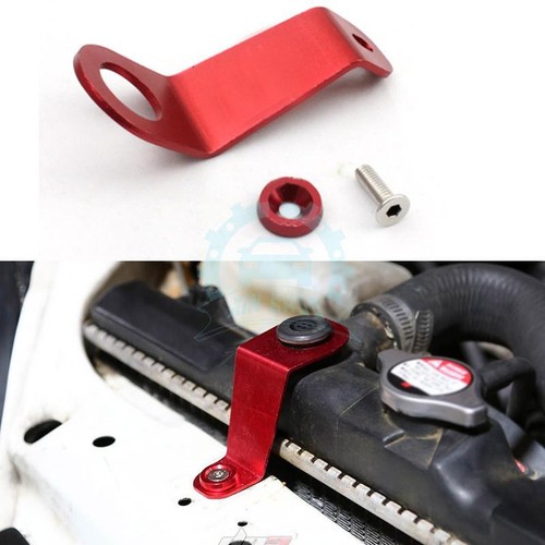 1PC Red EG Radiator Bracket+Washer For Honda Civic 92-95// 93-97 Civic del Sol