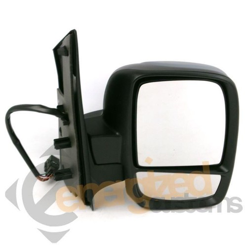 Peugeot Expert 2007-2015 Electric Powerfold Wing Mirror Twin Glass Drivers Side