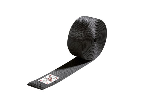 Budo Gürtel schwarz Karate Judo Ju Ju aus Kunstseide 4cm Dan Rho Taekwondo