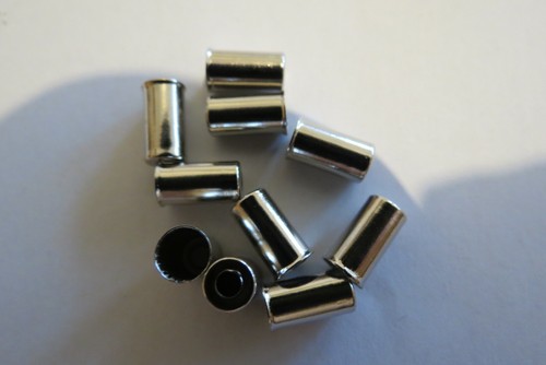 Endkappen für Bremsaußenhülle !! 10 Stück N-90 Messing Ø 5,0mm
