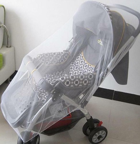 Universal Pram Mosquito Net Buggy Stroller Pushchair Bug Insect Car Seat ON 01