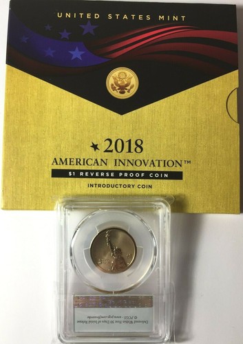 2018 S PCGS PR70 WASHINGTON INNOVATION DOLLAR REVERSE PROOF FIRST STRIKE