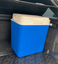 32 Litre Electrical Coolbox 240V AC /& 12V DC Electric Cooler Box Blue Silent