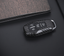 Remote Carbon Fiber Car Key Case Key Holder Trim For Ford F150 F-150 2016-2017