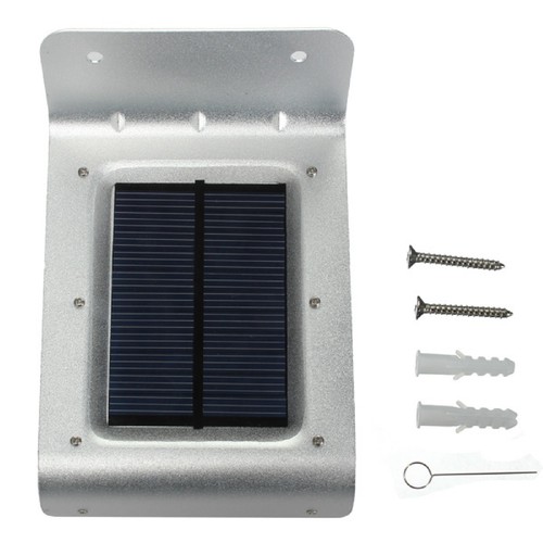 Solaire Mur Extérieur Capteur De Mouvement Infrarouge Induction Lumière DEL