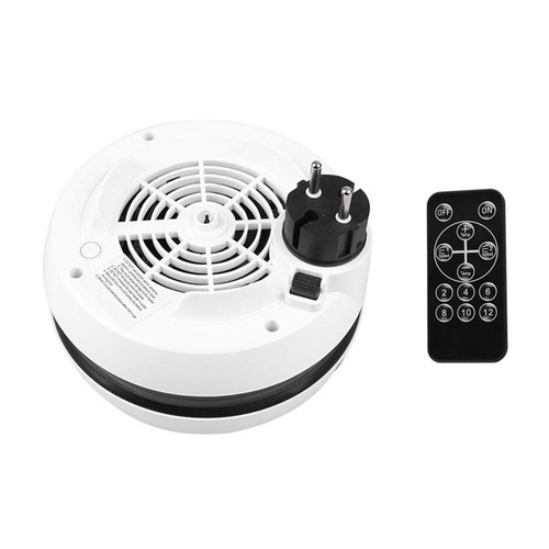 Wand Steckdosen Heizlüfter Heizgerät Heizer Elektroheizer 900W Ventilator DE