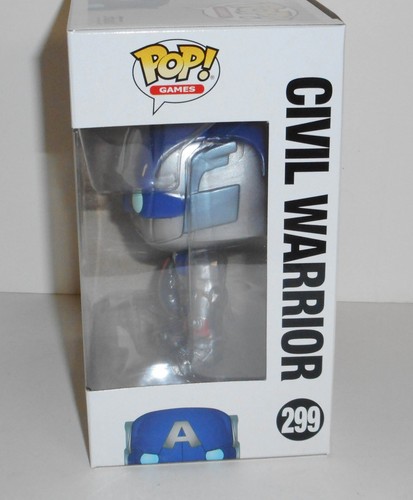 Marvel Vinyl Figure GamerVerse 299 Contest of Champions Civil Warrior Pop Game