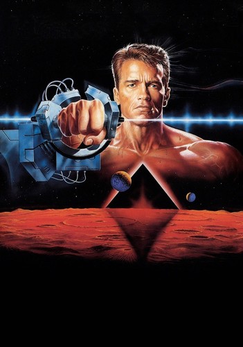 TOTAL RECALL Movie PHOTO Print POSTER Textless Film Art Arnold Schwarzenegger 02