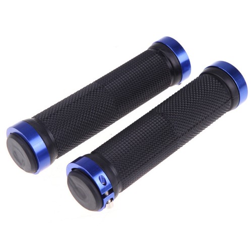 Metal MTB BMX Bike Bicycle Double Lock On Locking Cycling Handle Bar Grips US