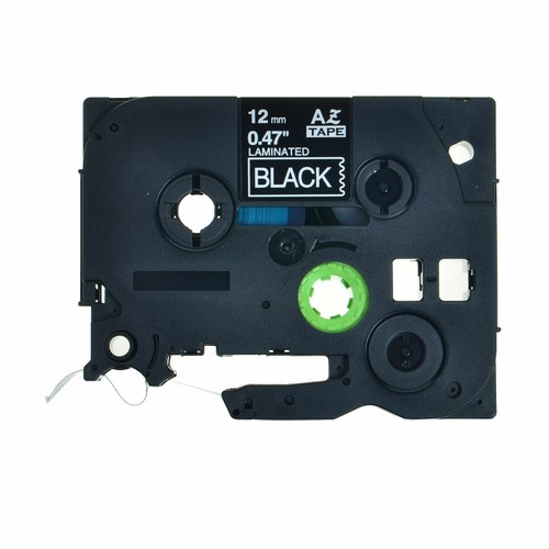 Weiß auf Schwarz Label Band 8m//8m for Brother Tz TZe-335 P-Touch PT-1830