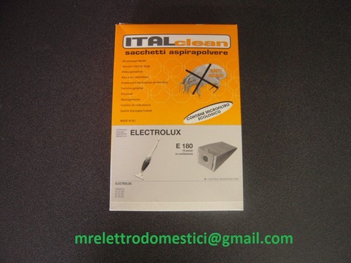 SACCO ASPIRAPOLVERE adattabile ELECTROLUX AEG ALFATEC COCCODRILLO ENERGICA