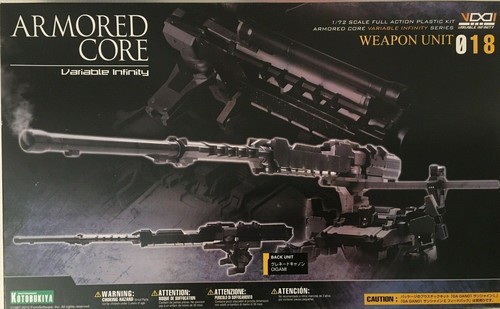 Kotobukiya 1//72 Armored Core Weapon unit 018