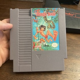THE JUNGLE BOOK - DISNEY - NES Nintendo - Tested - Authentic