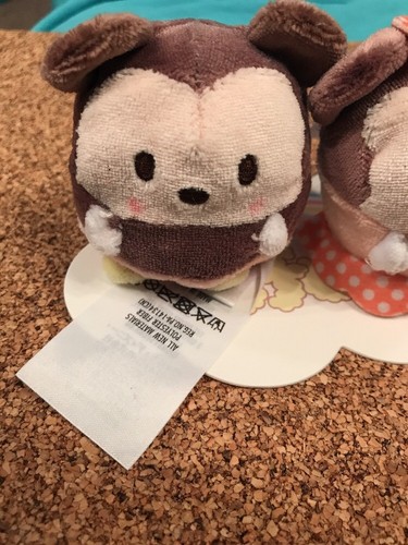Disney Store Mickey /& Minnie Ufufy Mini Plush Set New With Tags Two Pack 2 Pack