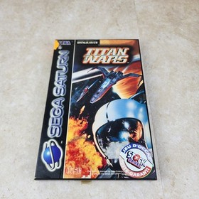 Titan Wars Sega Saturn -Sans Notice- Crystal Dynamics Pal Secam Boite d'origine