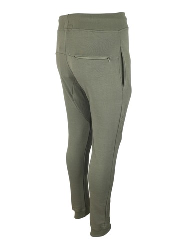 La VENDITA £ 28.50 //// da uomo distrutto King Kouture Slim Girocollo Tuta Da Ginnastica in Verde Oliva L