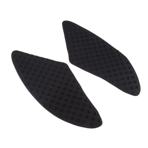 Black Tank Pad Traction Side Fuel Grip Decal for Kawasaki Ninja ZX6 ZX7