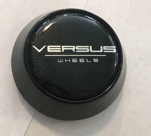 1 BRAND NEW VERSUS BLACK CENTER CAP PART # C0708 **FREE SHIPPING**