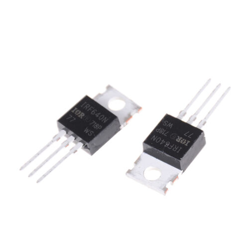 10PCS New IRF640 IRF640N Power mosfet 18A 200V TO-220 bdbaca