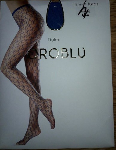 NEW Oroblu Fishnet Knot Tights Pantyhose Size L//XL Choose Color