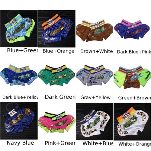 Sanda Shorts Versorgung Muay Thai Polyester Schnell Trocknend Sport Dehnbar