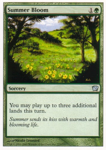 Summer BloomNM9thMagic MTG