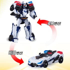 Tobot V Mini MINI CAPTAIN POLICE Transformer Robot Cop Vehicle Korea Toy