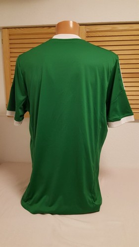 Allemagne Maillot Coupe du monde Adidas away XL 2012 écusson Jersey Shirt Vert Away camsieta
